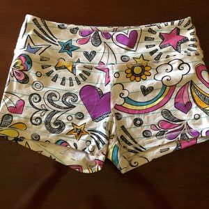 Savage Barbell booty shorts